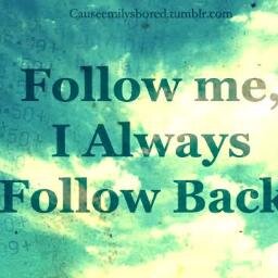 #FollowBack #autofollow #teamfollowback #Venezuela Doy RT #Aveces Sugiero cuentas #Aveces Sigo a todos #Siempre #GanaSeguidores