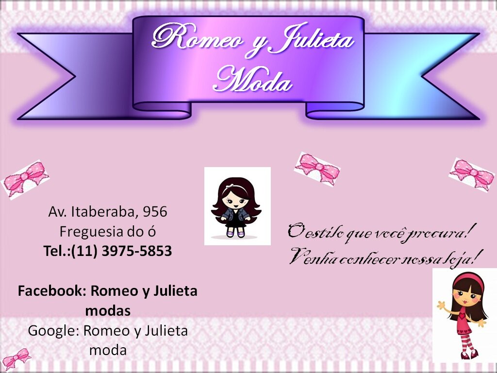 A loja de roupas femininas online da Romeo y Julieta moda possui diversos modelos que, com certeza, é possível montar diversos looks cheios de estilo.