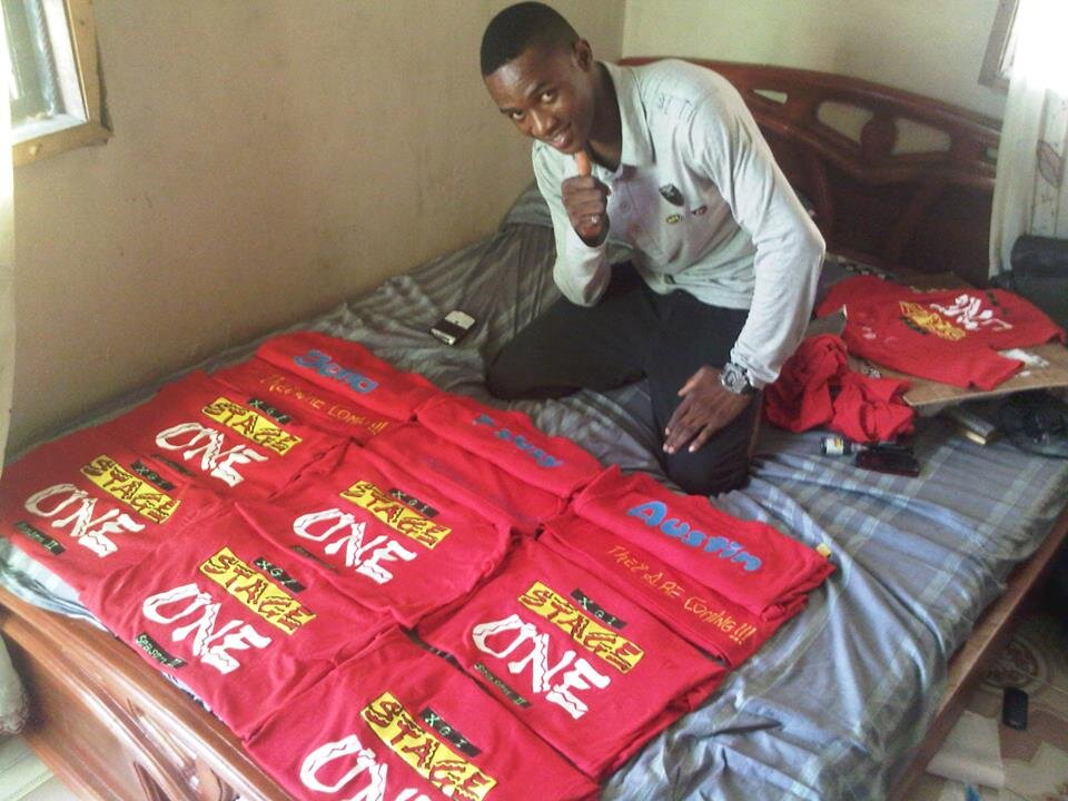 ZIKE DESIGNS is committed to making you look unique at all times.we do your own t-shirts just as you want it.
 IF U CAN THINK IT, WE CAN INK IT -KUDOS