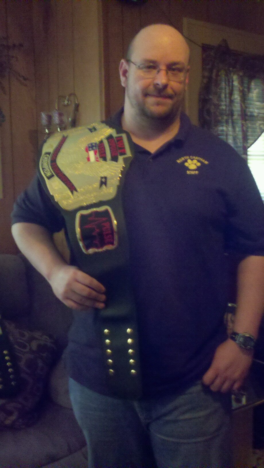 Former pro wrestler, Hurricane Hudson