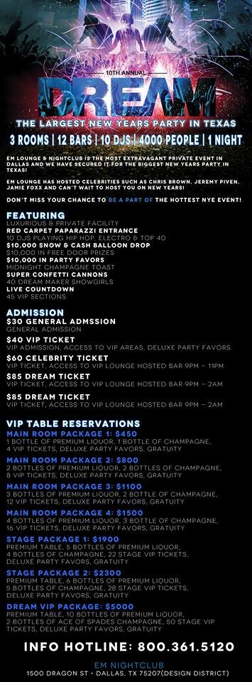Follow us for all the craziness leading up to #DREAMNYE2014
