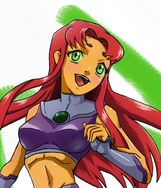 Greetings i am starfire apart of the team teen titans sister of blackfire #single