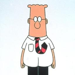 Historieta, anécdotas e ingenuidades de Dilbert, el Ingeniero, personaje creado por Scott Adams. Somos fans de Dilbert