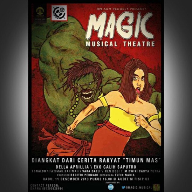 MAGIC! Musical Theatre 2013 oleh HM Adm FISIP UI