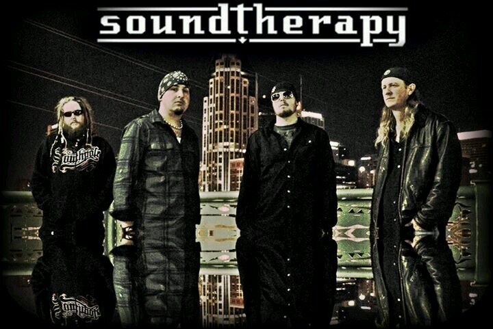 Soundtherapy_'s profile picture. Soundtherapy is Bassist -Whitey Klown, Drummer -Mike Todd, Guitarist -Jay Gibson, and Lead Vocalist -Anthony Mantegani