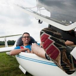 Gliding (soaring) to spend money, engineer to make money. Running. MTB. Sports. Thinking about whatever.