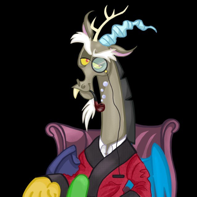 (R34 in DM)Well hello down there my dare ponies i am Discord the one and only chaos bringer. I love the chaos.