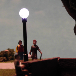 I specialize in building HO and N scale Model Train Street Lights and Billboards. I offer custom lights in all scales. IF YOU CANT FIND IT LET ME BUILD IT