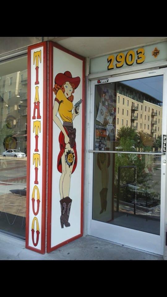 Fort Worth Tattoo Company is located on 2903 West Berry Street next to The Aardvark near TCU. We have over 40 years of tattoo and piercing experience.
