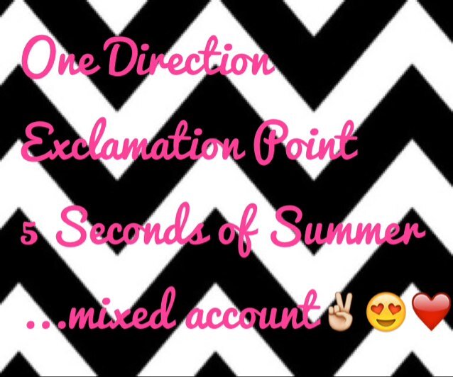 Not just a fan page babe • • • ✌️Mixed account: Pointers & Directioners✌️ Haley & Brenna》》》Also 5 Seconds of Summer