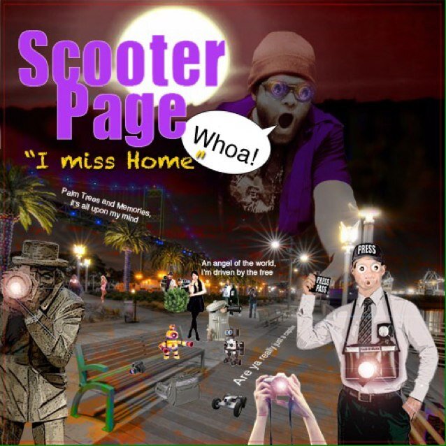 SCOOTER PAGE is a Rock-Urban artist giving us catchy guitars, pocked drums, and driving baselines. Lyrics giving us passionate life stories