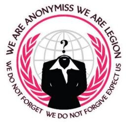 We are #Anonymous. We are Legion. We do not Forgive. We do not Forget. Expect Us.