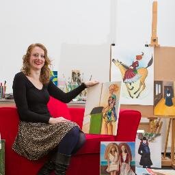 Esther Apswoude: schildert, tekent, fotografeert en ontwerpt.In 1999 heb ik de opleiding Vrije Kunst aan ArtEZ (Arnhem) voltooid.