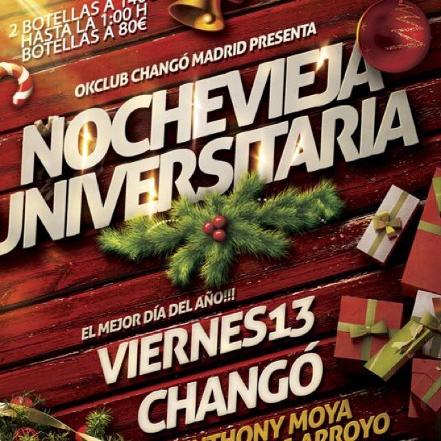 OKClub, todos los viernes la mejor fiesta universitaria de Madrid en la sala Changó. THE BIGGEST PARTY OF YOUR LIFE