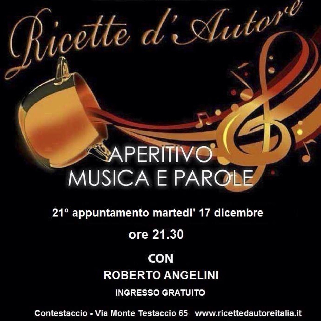 Appuntamenti live di musica e cucina