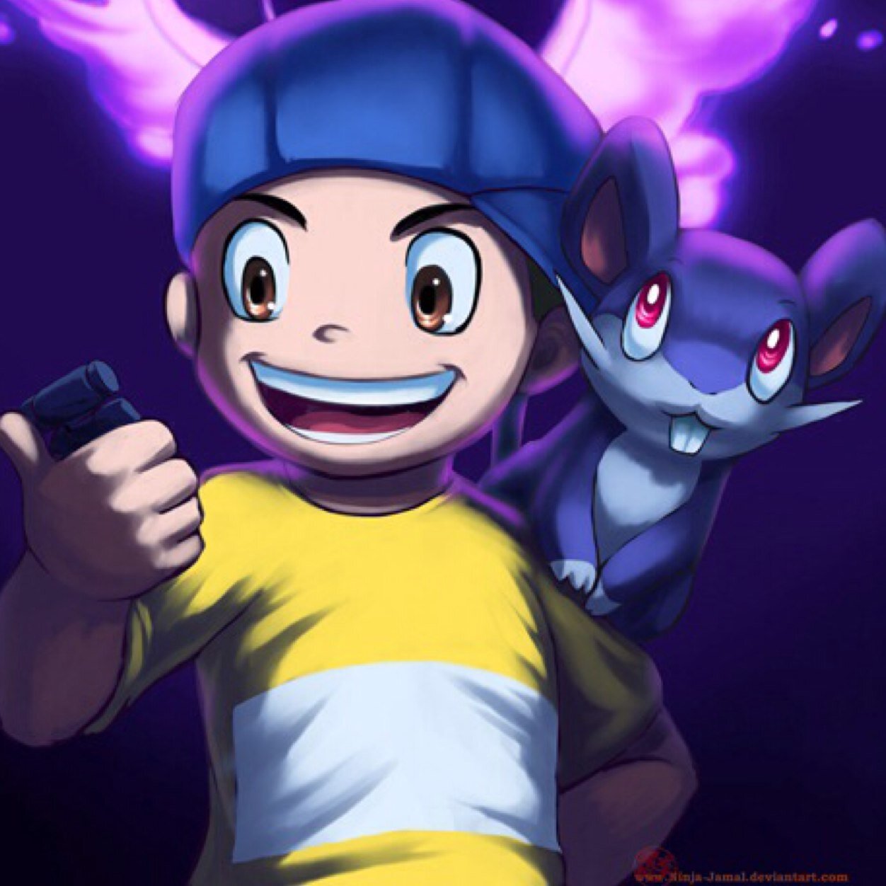 How are your Pokémon doing? My Rattata's looking sharper than before! I doubt there's a Pokémon as cool as this guy in your party! #RP