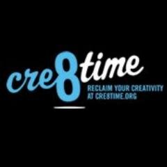 Why is it that when we get really busy, the things we love to do most are the first to go? #CRE8TIME & Join The Movement.