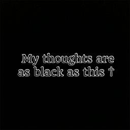 Secret account. Tweet my thoughts, usually depressing lols. Literally an account to let all my emotions on. If anyone needs any advice dm me please, always here