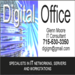 Digital Office Eau Claire is an experienced and certified home and business computer consulting business. Servers, workstations, networking, etc.