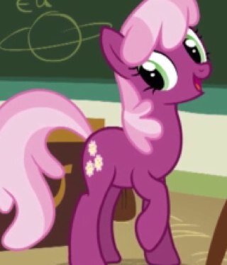 I am the schoolteacher in Ponyville. I care about each of my young pony students, and love to help them learn and grow. (EST)
