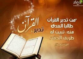 من تدبر القرآن طالبا الهدى منه،تبين له طريق الحق