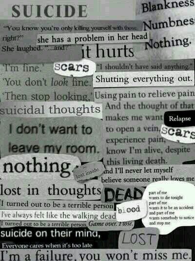 Fighting for 7 years. 17. Ana and Mia controls me, self harm addicted. Always here to talk. Stay strong ❤