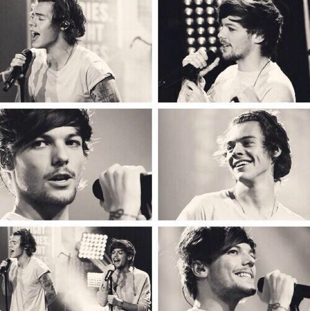 I want a boyfriend that will look at me like harry and louis look at eachother