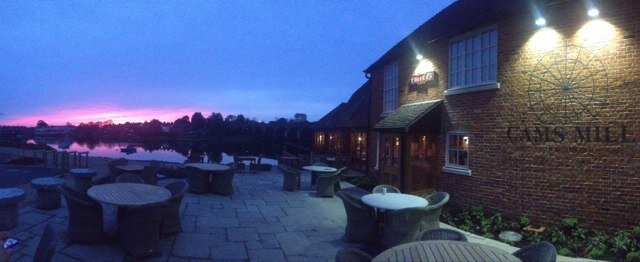 A beautiful recreation of the tidal mill that stood here 100 years ago, Cams Mill in Fareham is now a stunning destination pub.