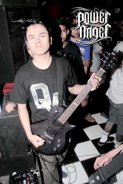 Guitarist of @PowerAnger_HC Endorse by @QuaksBali_