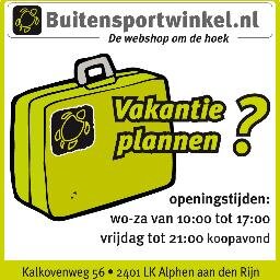 Vroeger was zoeken naar de juiste spullen een expeditie.  Tegenwoordig doe je het vanuit je luie stoel.  Je bestelt het bij BuitenSportWinkel.nl