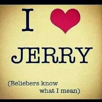 I'm the real Jerry : Justin Bieber's  part of body :) (: