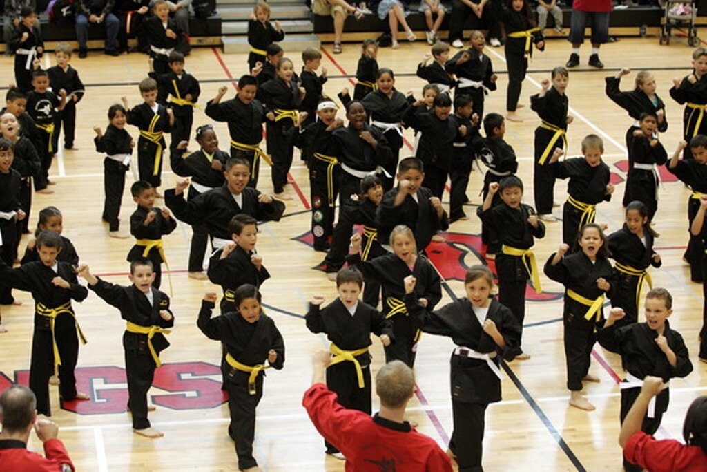 Young Champions teaches self-defense skills and a full range of marital arts/karate techniques to improve coordination, self-discipline and self-confidence.