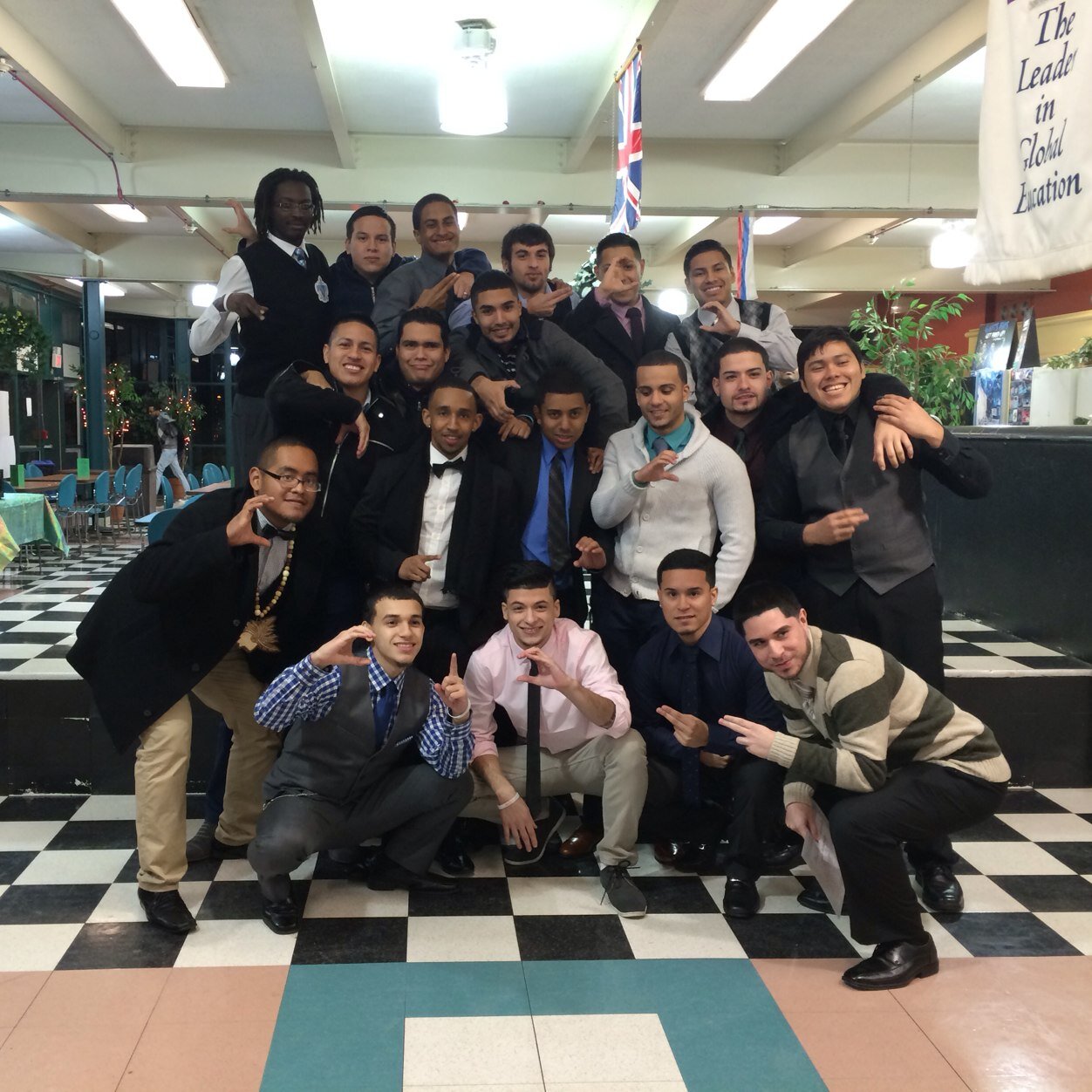 On April 1st 2000 The Ciguayo Chapter of Lambda Sigma Upsilon Latino Fraternity Inc. by Marcelo Santiago..twelve years later the revival on April 5th 2012