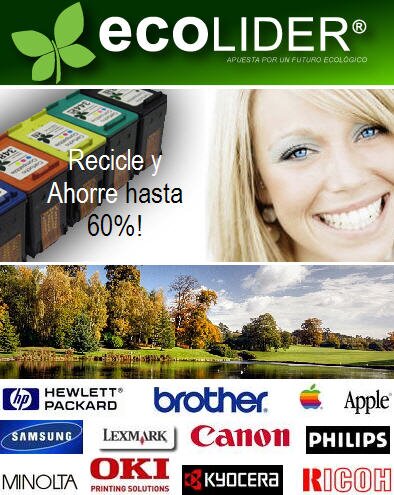 EcoliderSant's profile picture. Cartuchos de tinta y toner para impresoras. Entregamos el pedido en sus oficinas. Recargamos los cartuchos al instante. ecolidersantander@hotmail.com 942-226480