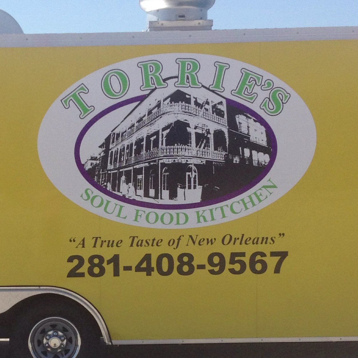 A true taste of New Orleans. 281-408-9576 Houston, Tx. Facebook: torriesoulfoodkitchen