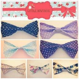 Mini business selling hand made hair bows in a range of colours and sizes. Priced between €1 and €5.
