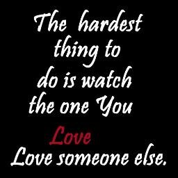 I thought we were in love. I guess not