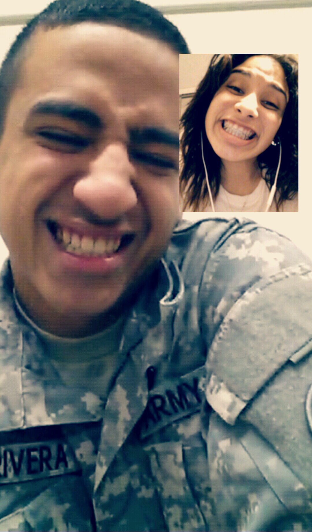 Girlfriend of a soldier in the U.S Army