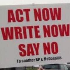 We oppose the development of a new BP fueling station and McDonalds in Gravesend, Kent