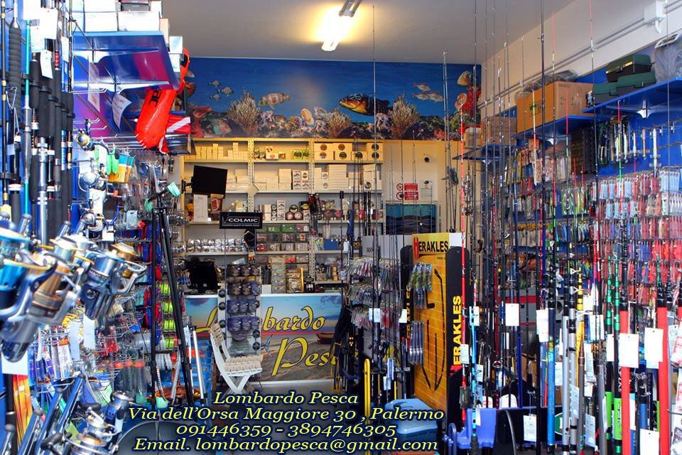 LombardoPesca's profile picture. Articoli da pesca - Esca viva - Simulatore di pesca
Via dell'Orsa Maggiore 30 Palermo
091446359
lombardopesca@gmail.com