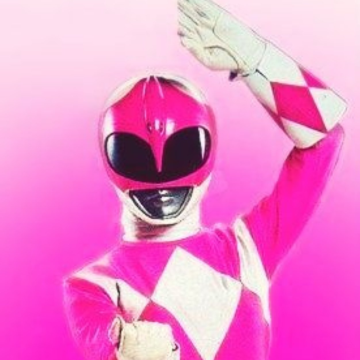 [MMPR RP18+] Highshcool student at Angel Grove , Pink Power Ranger, I am Kim! Pteradactyl Zord!