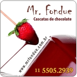 mrfondue's profile picture. Empresa pioneira em fonte de chocolate e cascata de chocolate no Brasil, com milhares de eventos bem sucedidos já realizados.