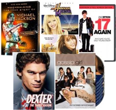 This summers Bestsellers DVD: Michael Jackson, 17 Again, Gossip Girl and MORE!