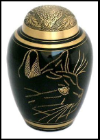 We at Urns of Eternal Life offer pet urns of marble, metal and sculptured for a resting place of your cremated dog, cat or hamster and more.