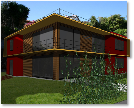 A passive house in Nice (Côte d'Azur)
