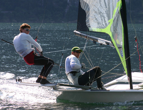 Erik and Trevor are campaigning for the 2012 Olympics in the 49er Sailing Dinghy.