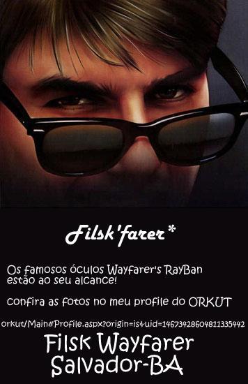 Os famosos óculos wayfares estão ao seu alcançe!