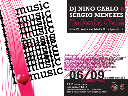 divulovemusic's profile picture. FESTA I LOVE MUSIC - DJ NINO CARLO - DIA 06.09 - GALERIA CAFÉ - 21H - LISTA AMIGA: 10,00