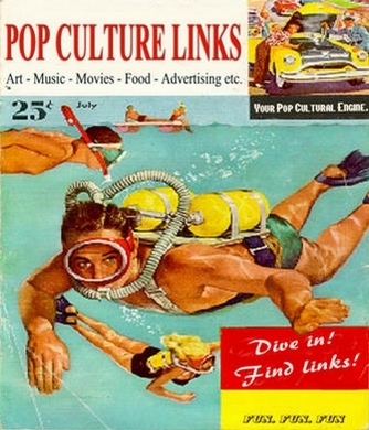 The PopCultureLinks Mailinglist, your daily dose of Popculture Links: kitsch | camp | retro | pulp | vintage | 50s | 60s | 70s | comics | art | movies |