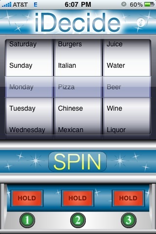 Want your iPhone to decide where to eat, what movie to see THERES AN APP FOR THAT iDecidePRO